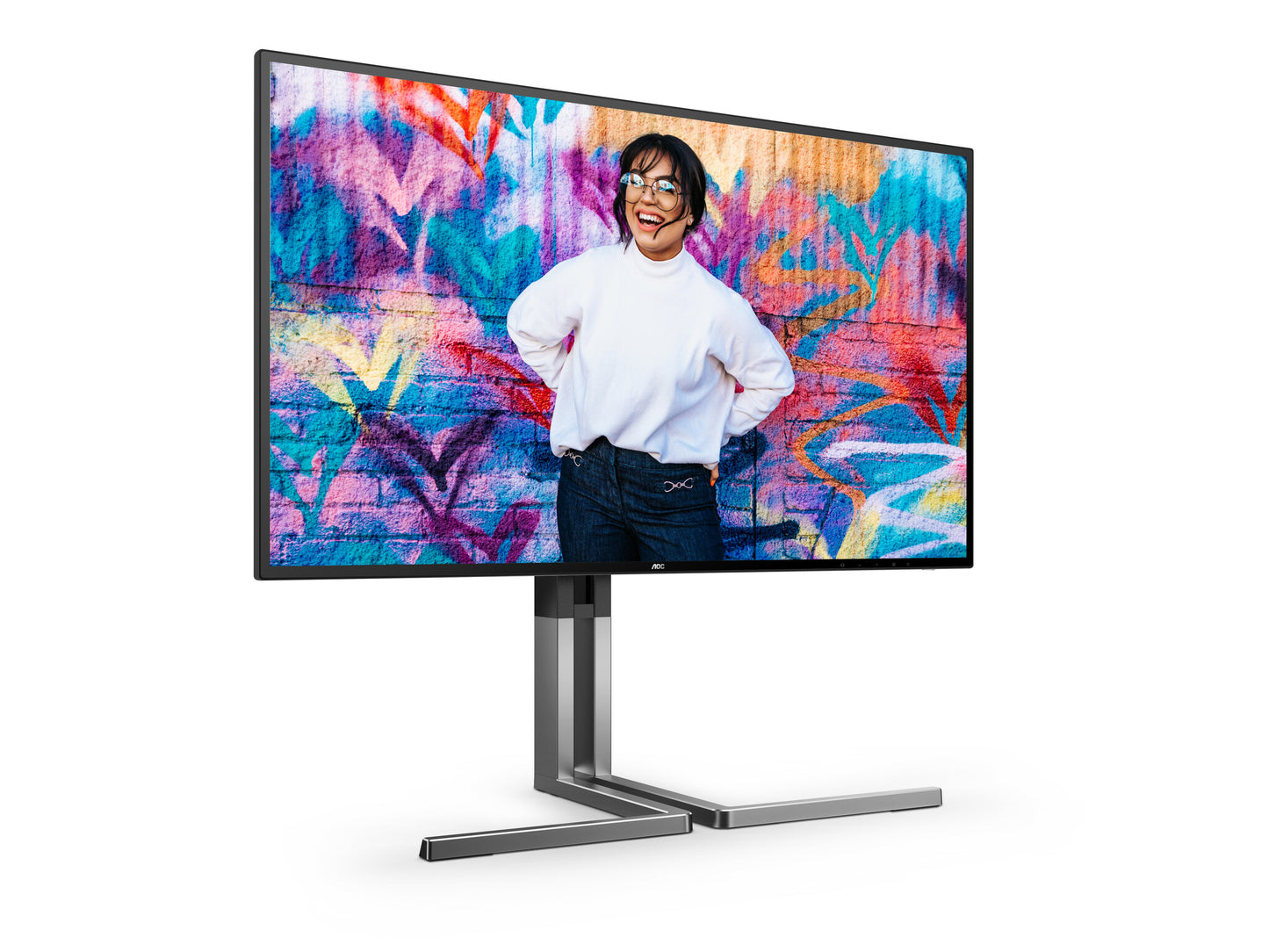 AOC U3 U27U3CV computer monitor 68.6 cm (27") 3840 x 2160 pixels 4K Ultra HD LCD Black