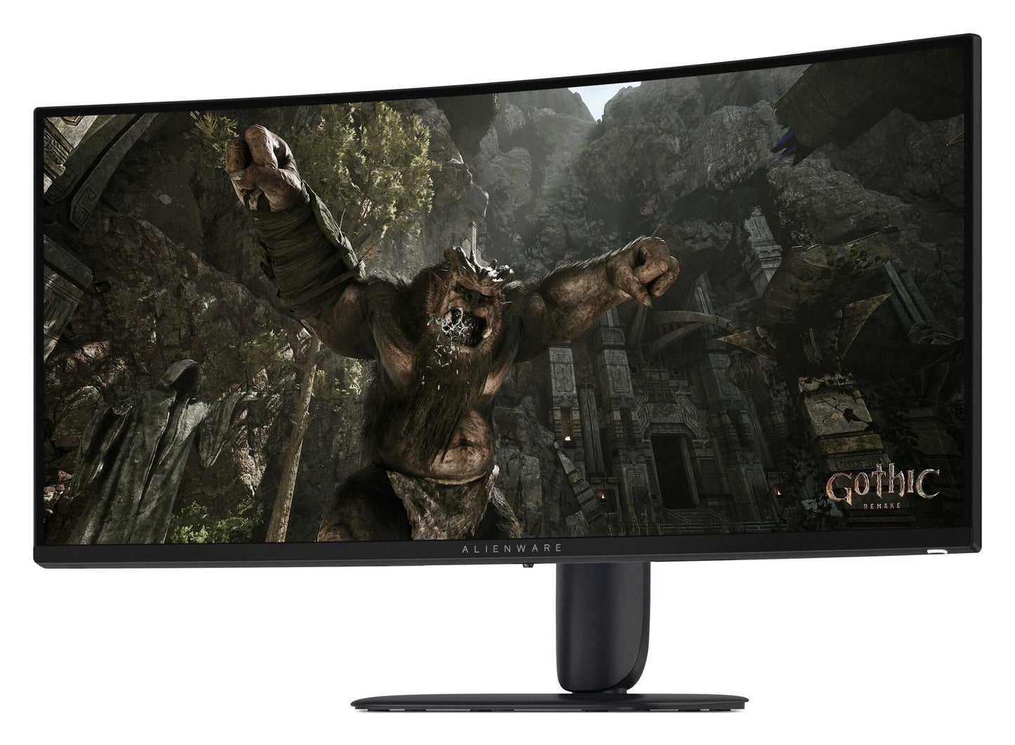 Alienware AW3426DWM computer monitor 86.4 cm (34") 3440 x 1440 pixels 4K Ultra HD LCD Black