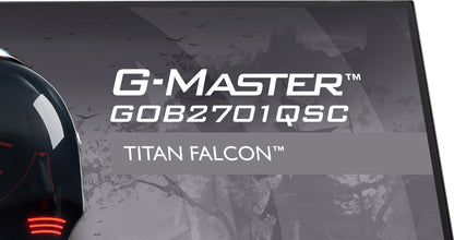 iiyama G-MASTER GOB2701QSC-B1 computer monitor 68.6 cm (27") 2560 x 1440 pixels 2K Ultra HD OLED Black