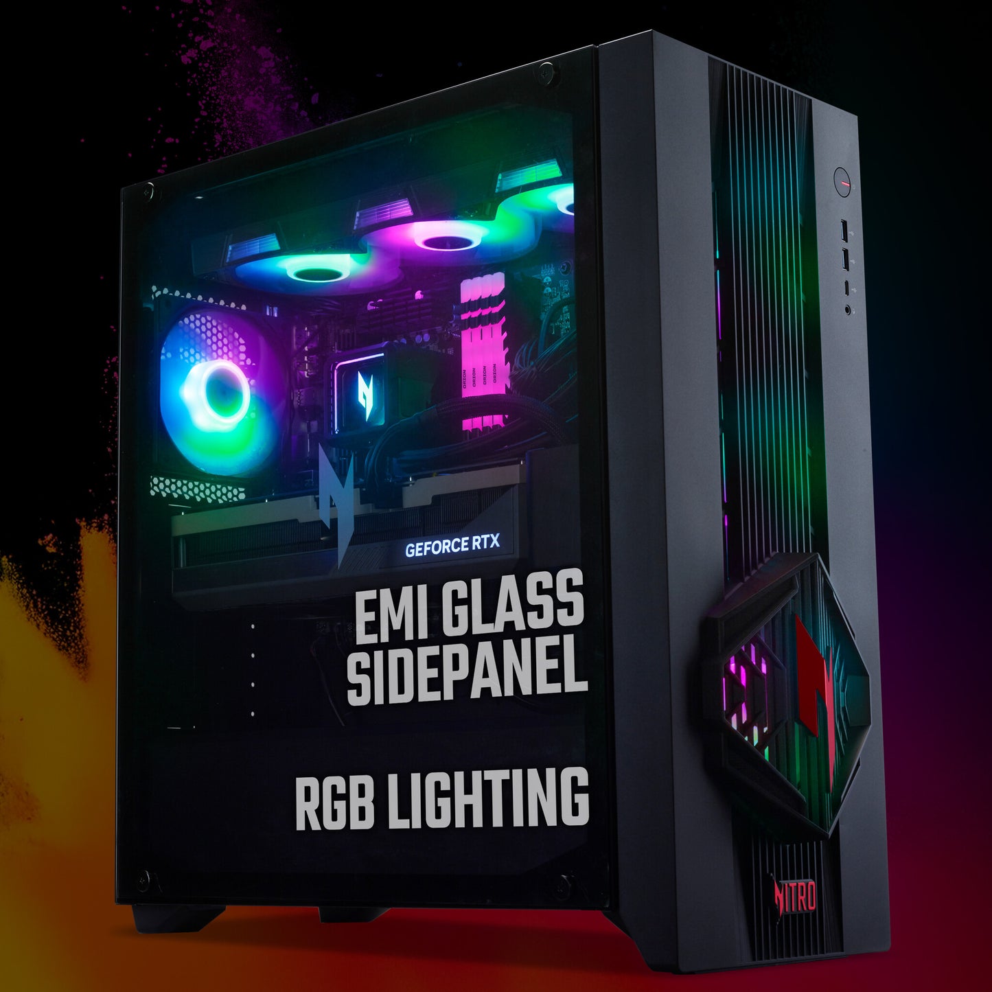 Acer NITRO 70 N70X3D-100_B850 Gaming Desktop Computer