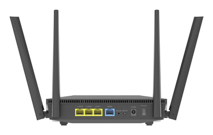 ASUS RT-AX52 Pro AX3000 wireless router Gigabit Ethernet Dual-band (2.4 GHz / 5 GHz) Black