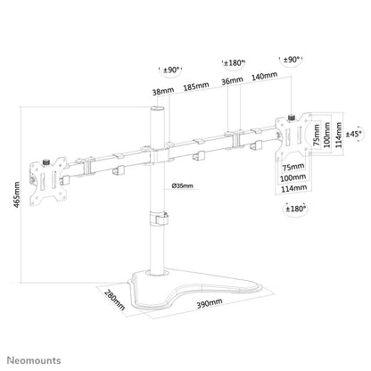 Neomounts monitor desk mount