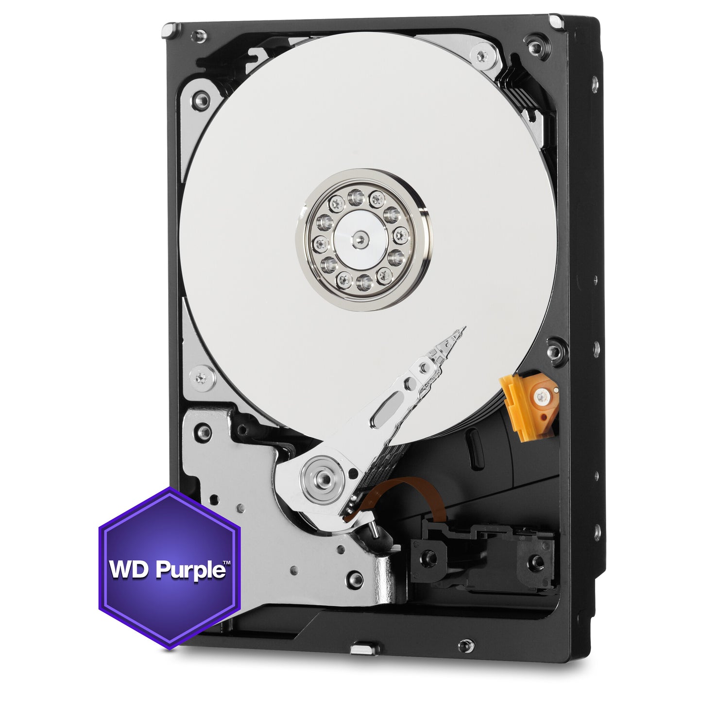 Western Digital Purple internal hard drive 3 TB 5400 RPM 64 MB 3.5" Serial ATA III