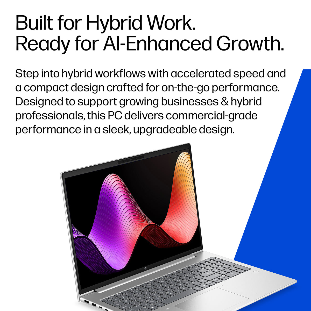HP ProBook 4 G2i 16 inch Notebook Next Gen AI PC Wolf Pro Security Edition Copilot+ PC Intel Core Ultra 7 Laptop 40.6 cm (16") WUXGA 16 GB DDR5-SDRAM 512 GB SSD Wi-Fi 7 (802.11be) Windows 11 Pro Silver