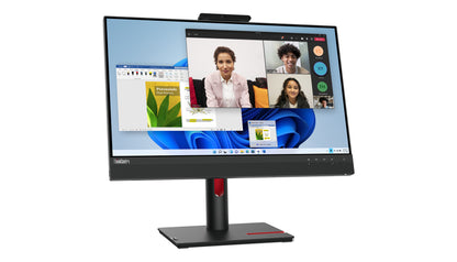 Lenovo ThinkCentre Tiny-In-One 24 LED display 60.5 cm (23.8") 1920 x 1080 pixels Full HD Touchscreen Black