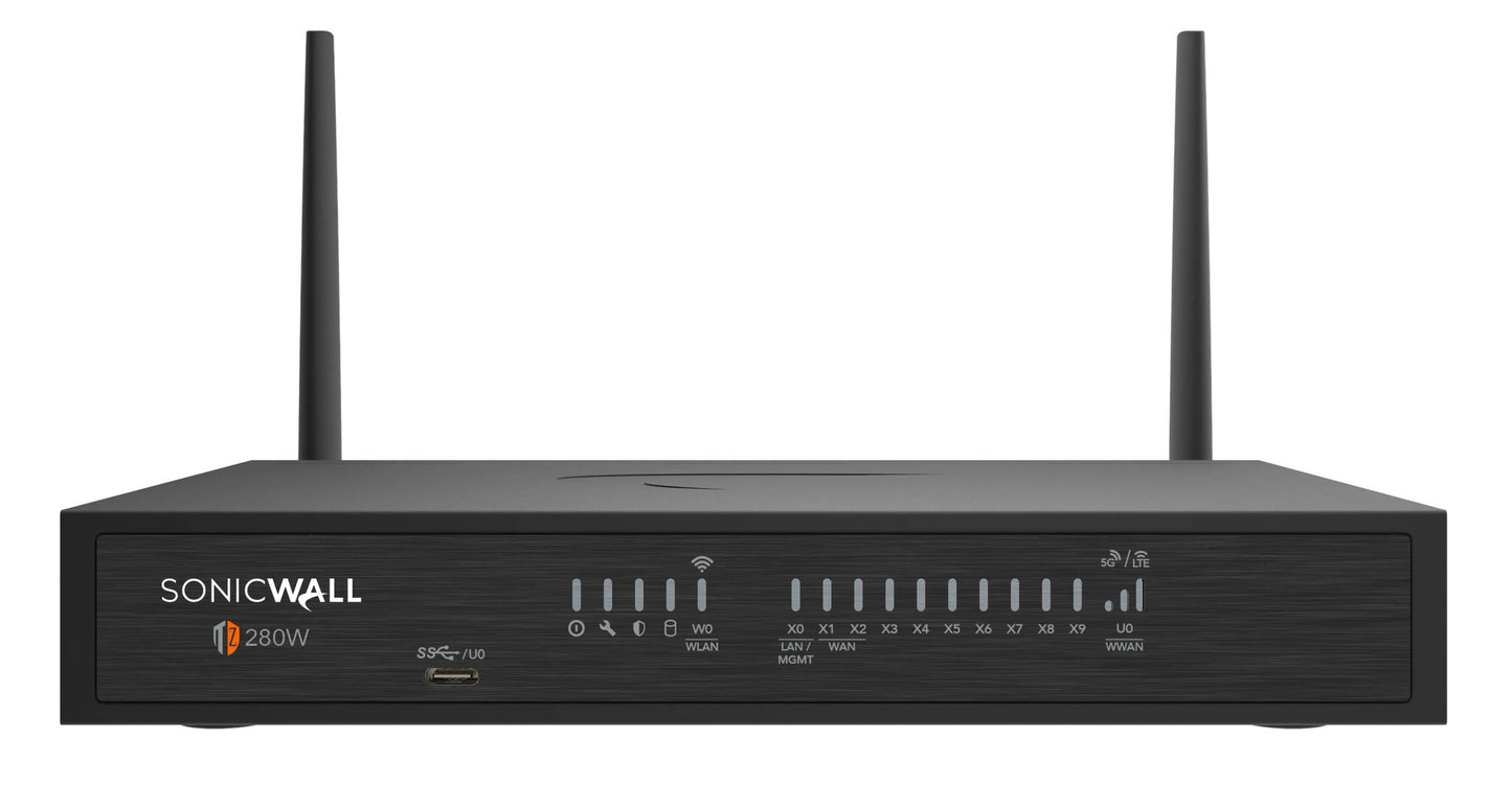 SonicWall TZ280 hardware firewall Desktop 2.5 Gbit/s