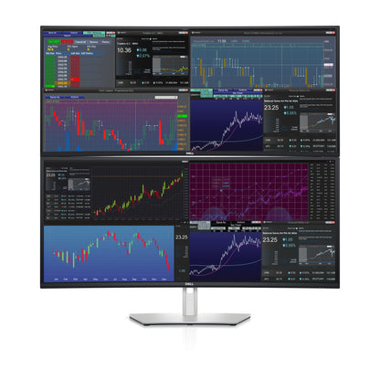 DELL UltraSharp U3824DW computer monitor 95.2 cm (37.5") 3840 x 1600 pixels Wide Quad HD+ LCD Black, Silver