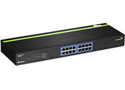 Trendnet TEG-S16G network switch Unmanaged Black