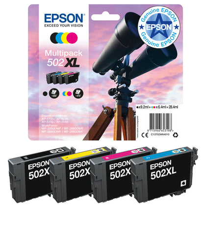 Epson Singlepack Black 502XL Ink