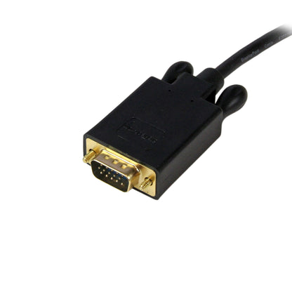 StarTech.com 6ft (1.8m) DisplayPort to VGA Cable - Active DisplayPort to VGA Adapter Cable - 1080p Video - DP to VGA Monitor Cable - DP 1.2 to VGA Converter - Latching DP Connector