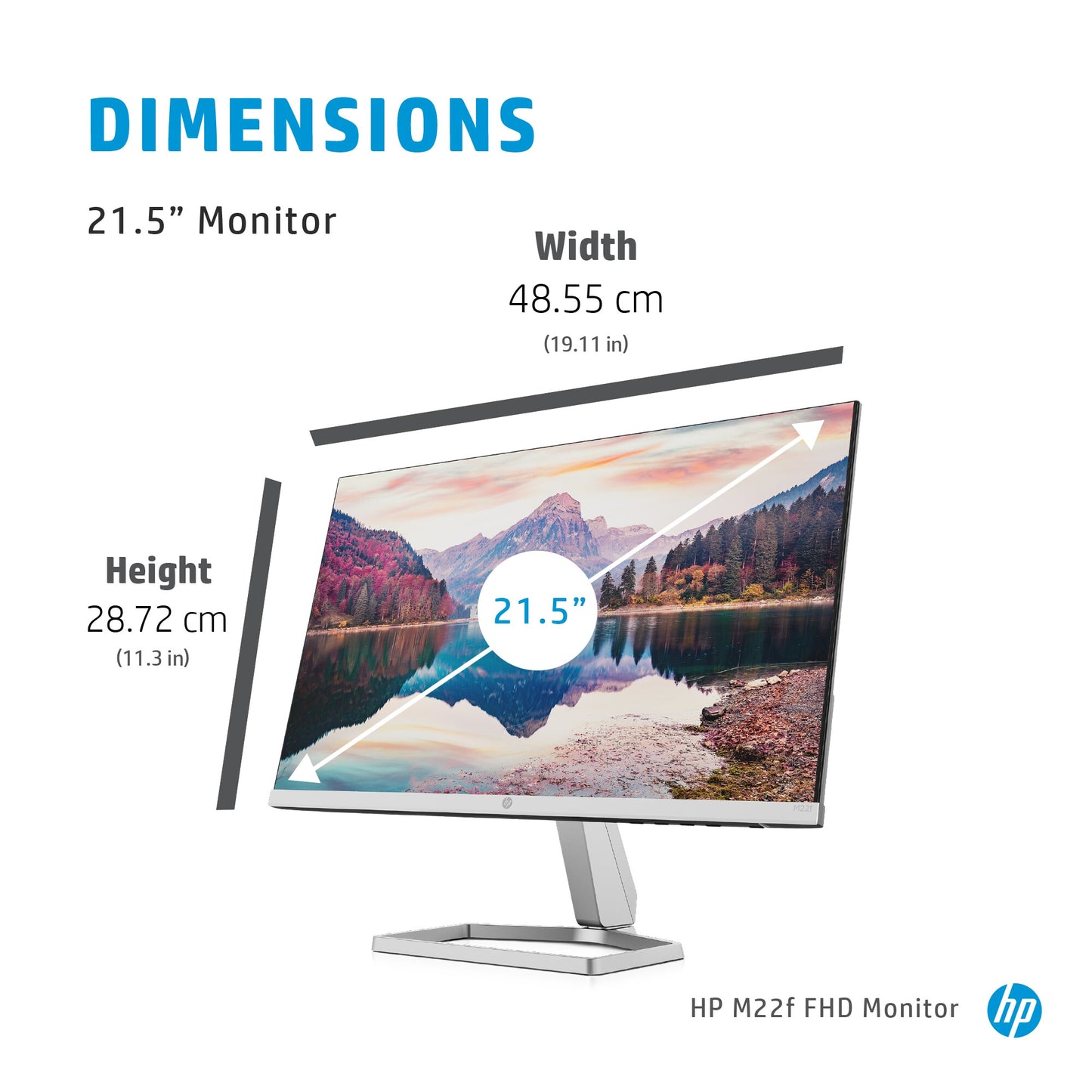 HP M22f FHD Monitor