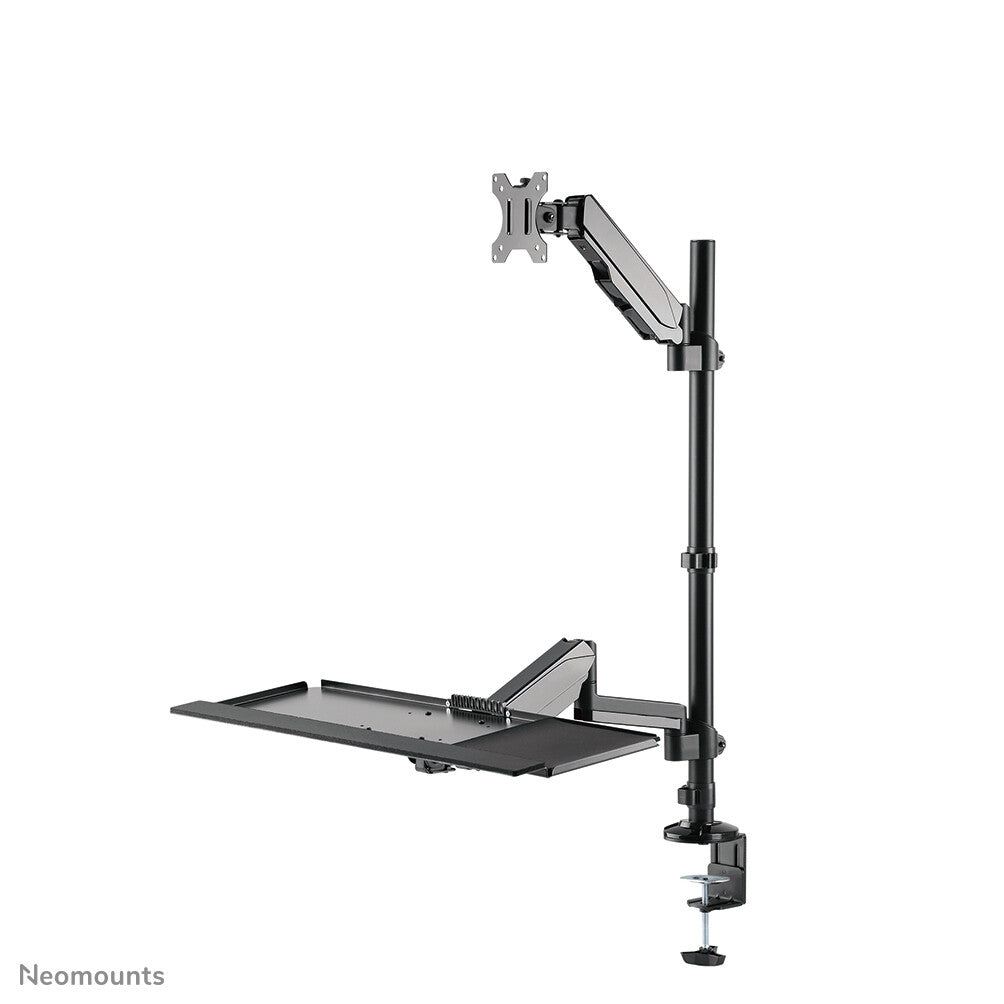 Neomounts desk mounted sit-stand workstation