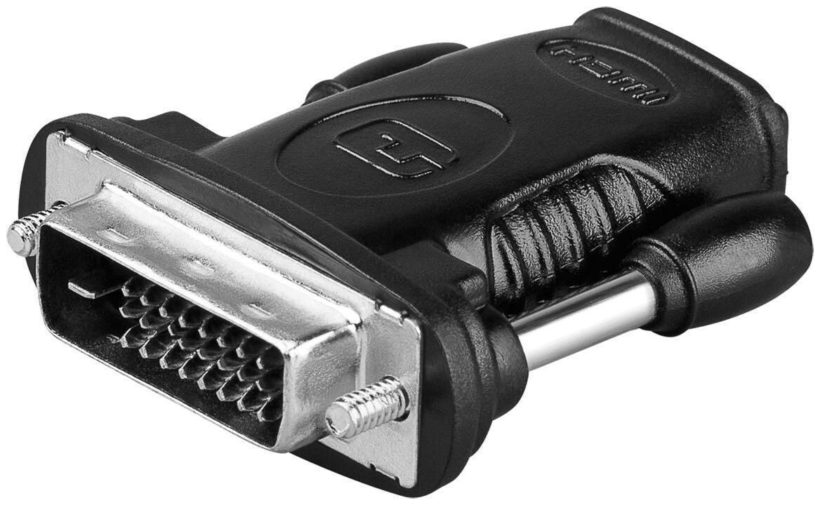 Microconnect HDM19F24 cable gender changer HDMI 19 DVI 24+1 Black