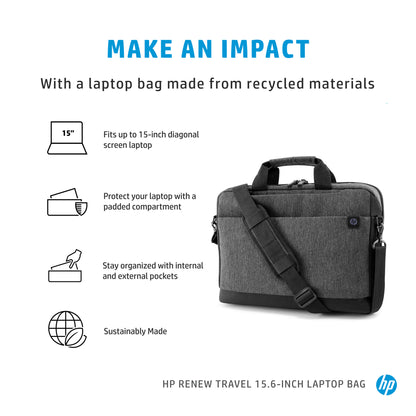HP Renew Travel 15.6-inch Laptop Bag