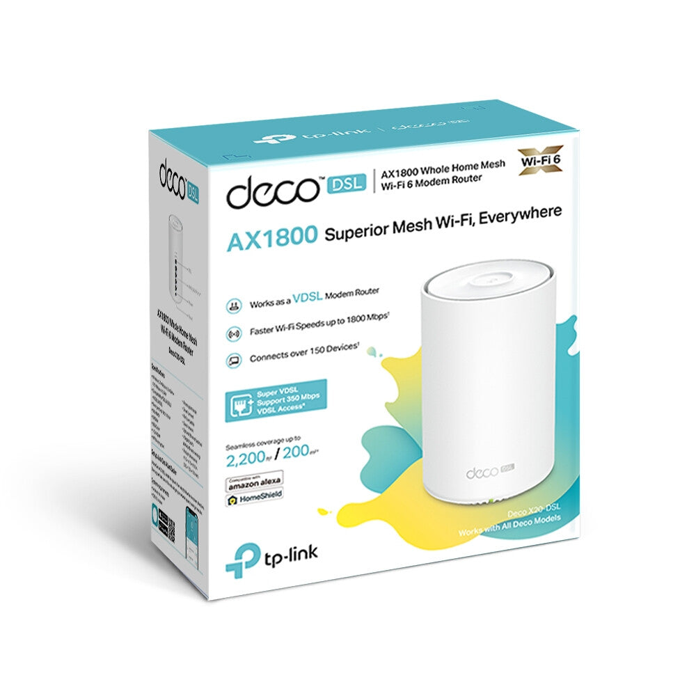 TP-Link AX1800 VDSL Whole Home Mesh WiFi 6 Router