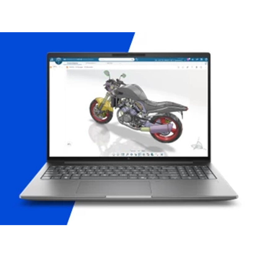 HP ZBook X G2i 16 inch Mobile Workstation PC Wolf Pro Security Edition - Data Science Copilot+ PC Intel Core Ultra 9 386H 40.6 cm (16") WUXGA 32 GB DDR5-SDRAM 1 TB SSD NVIDIA RTX PRO 2000 Blackwell Wi-Fi 7 (802.11be) Windows 11 Pro AI Workstation, AI PC S