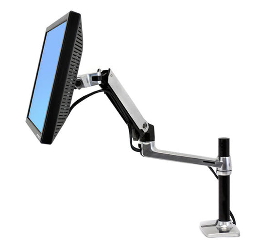 Ergotron LX Series Desk Mount LCD Arm, Tall Pole monitor mount / stand 86.4 cm (34") Black