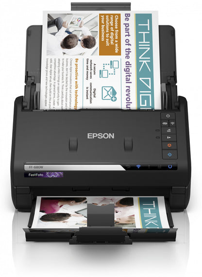 Epson FF-680W Sheet-fed scanner 600 x 600 DPI A4 Black