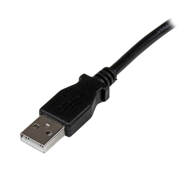 StarTech.com 3m USB 2.0 A to Right Angle B Cable - M/M