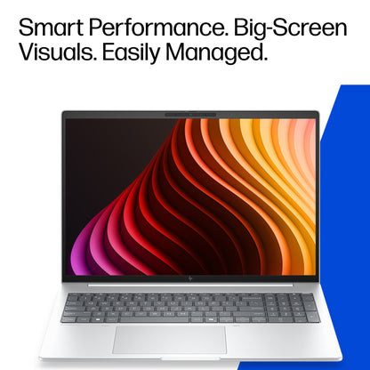 HP EliteBook 8 G2i 16 inch Notebook Next Gen AI PC Wolf Pro Security Edition Copilot+ PC Intel Core Ultra 7 355 Laptop 40.6 cm (16") WUXGA 32 GB LPDDR5x-SDRAM 512 GB SSD Wi-Fi 7 (802.11be) Windows 11 Pro Silver