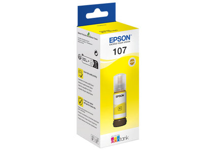 Epson 107 EcoTank Yellow Ink Bottle