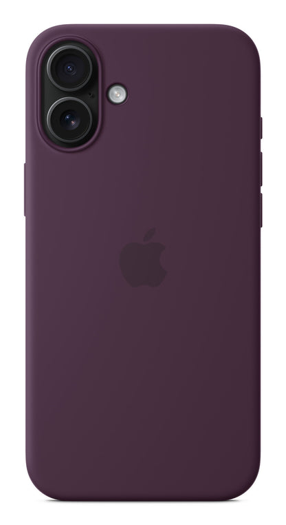 Apple iPhone 16 Plus Silicone Case with MagSafe - Plum