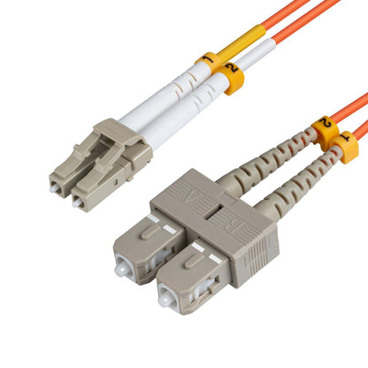 Microconnect FIB422001-2 InfiniBand/fibre optic cable 1 m LC SC Orange