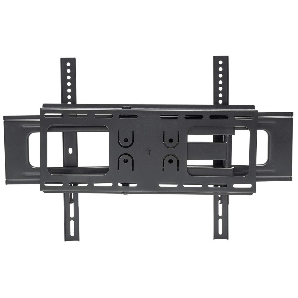 Manhattan TV & Monitor Mount, Wall, Full Motion, 1 screen, Screen Sizes: 37-65", Black, VESA 200x200 to 600x400mm, Max 50kg, LFD, Tilt & Swivel with 3 Pivots, Lifetime Warranty