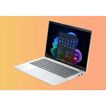 HP EliteBook 8 G1i Next Gen AI Wolf Pro Security Edition Copilot+ PC Intel Core Ultra 5 228V Laptop 35.6 cm (14") WUXGA 32 GB LPDDR5x-SDRAM 512 GB SSD Wi-Fi 7 (802.11be) Windows 11 Pro Silver