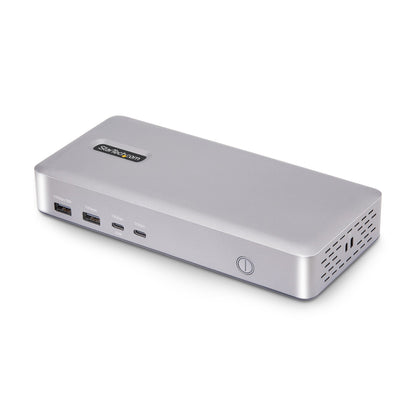StarTech.com Dual-Monitor USB4 Docking Station, Dual 4K 120Hz or Single 8K 60Hz HDMI, 100W Laptop Charging, 2.5GbE, USB-C Multi-Monitor Dock, Driverless