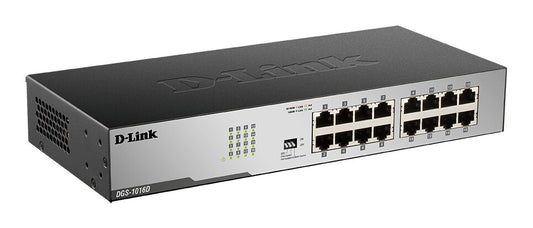 D-Link 16-Port Gigabit Unmanaged Desktop Switch