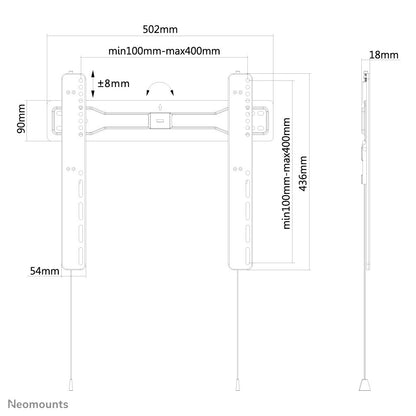 Neomounts tv wall mount