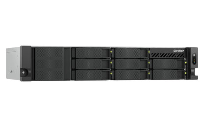 QNAP TS-855EU-8G NAS/storage server Rack (2U) Intel Atom® C5125 8 GB DDR4 0 TB QuTS hero Black