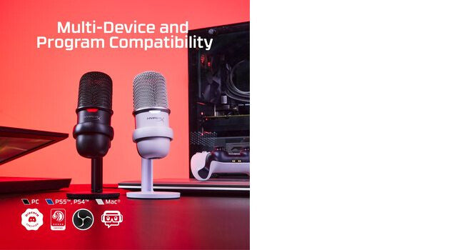 HyperX SoloCast - USB Microphone (Black)