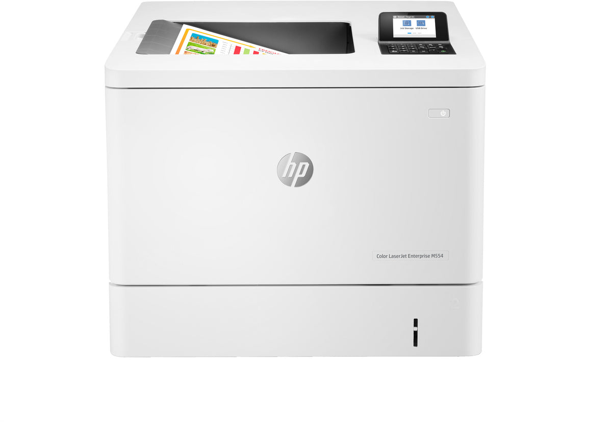 HP Color LaserJet Enterprise M554dn laser printer