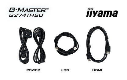 iiyama G-MASTER G2741HSU-B1 computer monitor 68.6 cm (27") 1920 x 1080 pixels Full HD Black