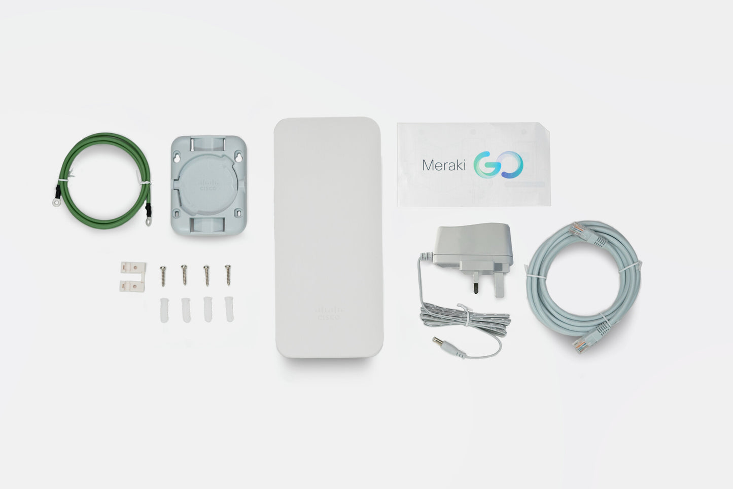 Cisco Meraki Go Outdoor WiFi 6 Access Point | Cloud Managed | PoE | [GR62-HW-UK]