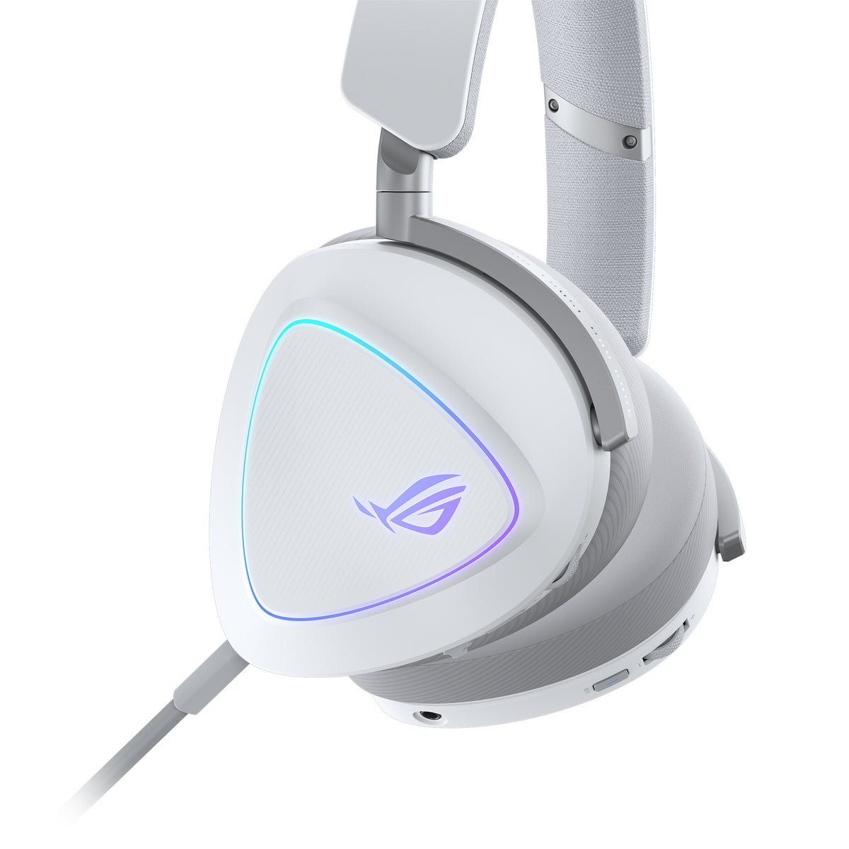 ASUS ROG Delta II Headset Wired & Wireless Head-band Gaming USB Type-C Bluetooth White