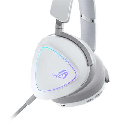 ASUS ROG Delta II Headset Wired & Wireless Head-band Gaming USB Type-C Bluetooth White