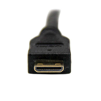 StarTech.com 2m (6.6 ft) Mini HDMI to DVI Cable - DVI-D to HDMI Cable (1920x1200p) - 19 Pin HDMI Mini Male to DVI-D Male - Digital Monitor Cable Adapter M/M - Mini HDMI to DVI Adapter