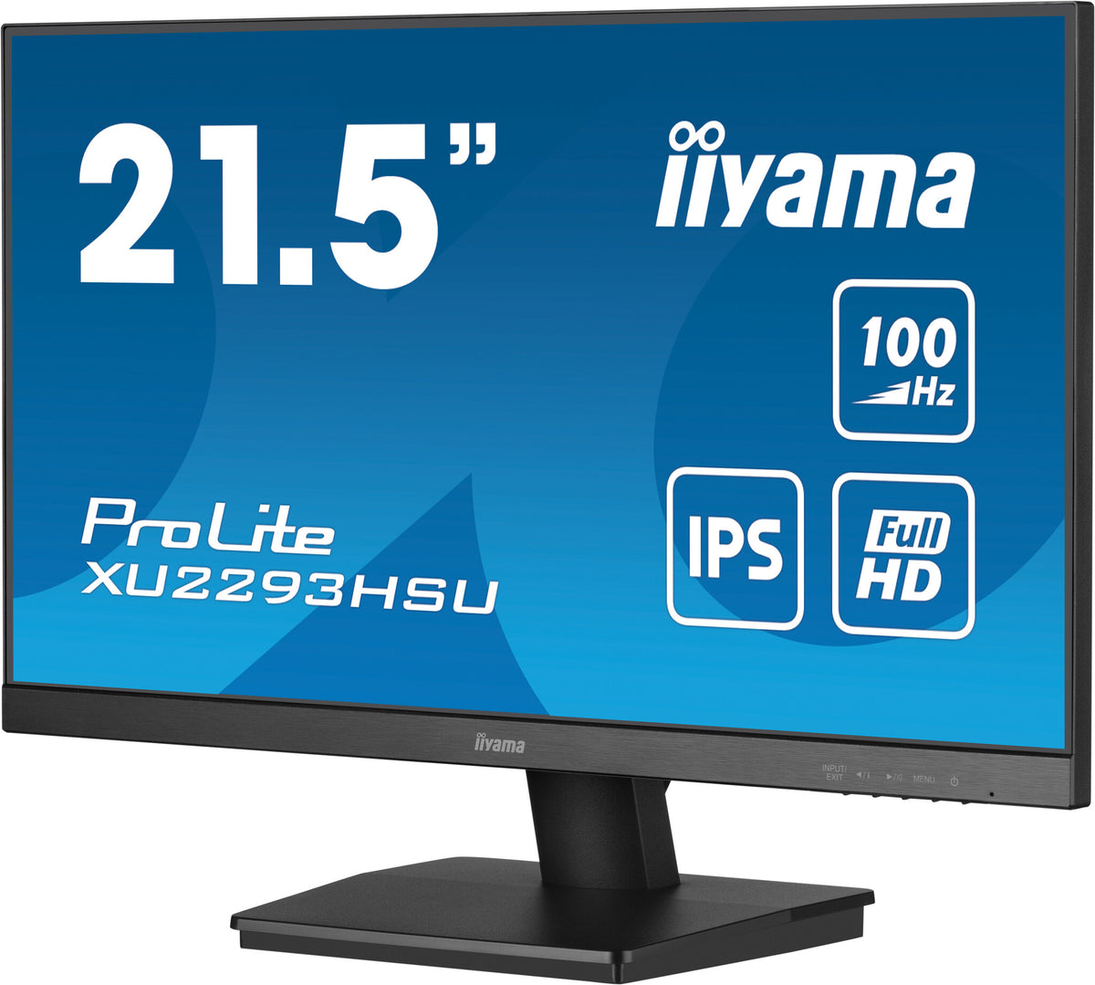 iiyama ProLite XU2293HSU-B7 computer monitor 54.6 cm (21.5") 1920 x 1080 pixels Full HD LED Black