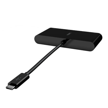 Belkin AVC005BTBK laptop dock/port replicator Wired USB 3.2 Gen 1 (3.1 Gen 1) Type-C Black