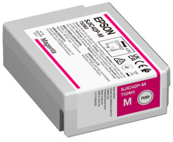 Epson SJIC42P-M Ink cartridge for ColorWorks C4000e ( Magenta)