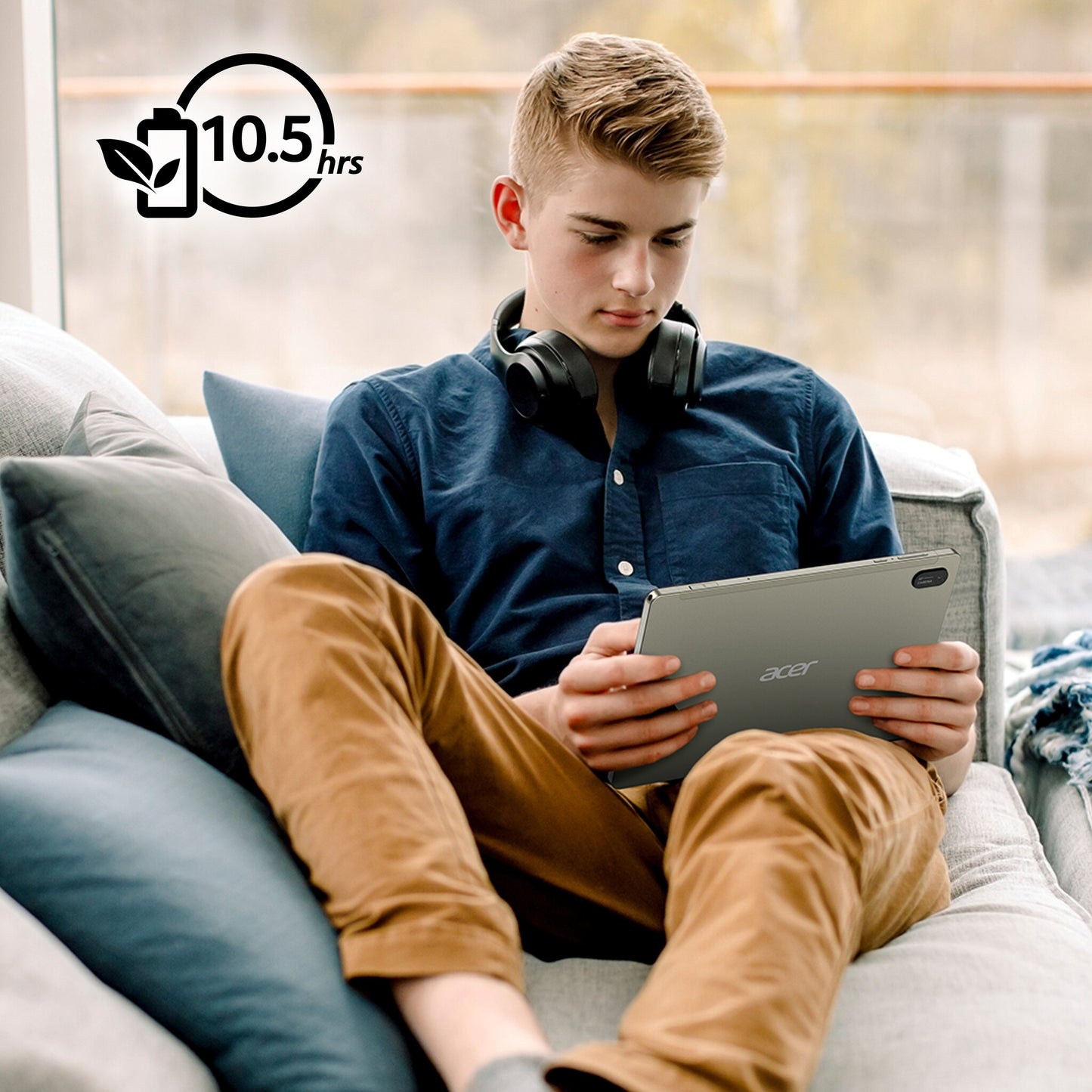Acer Iconia Tab V10-21 - 10.1" Full HD, 4GB RAM, 64GB Storage, Android 14 Tablet