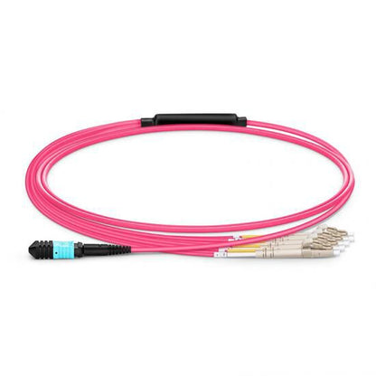 Lanview LVO230501-MTP InfiniBand/fibre optic cable 1 m LC Violet
