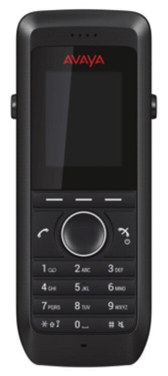 Avaya DECT 3730 DECT telephone handset Caller ID Black