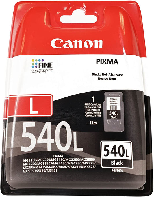 Canon PG-540L ink cartridge 1 pc(s) Original Standard Yield Black