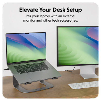 HYPER HS1110GYGL laptop stand Grey 40.6 cm (16")