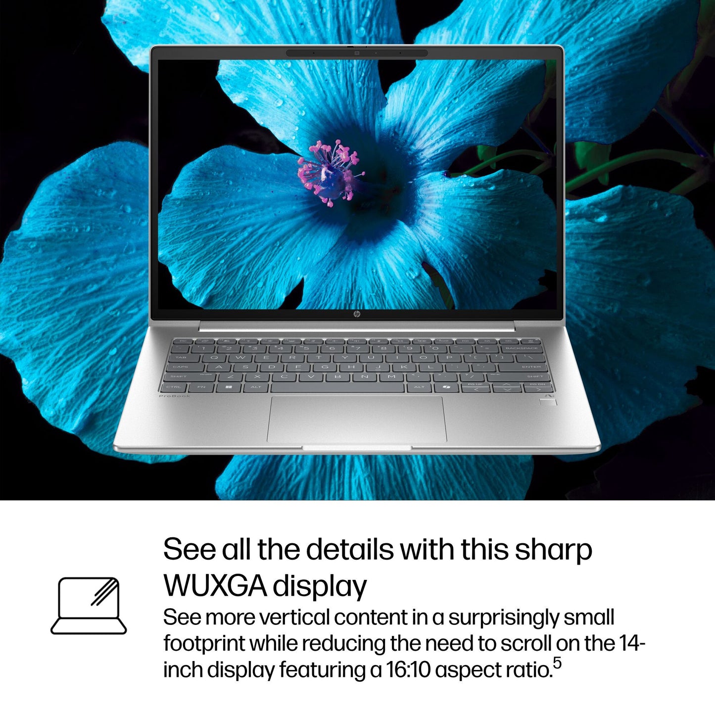 HP ProBook 4 G1q Next Gen AI PC Copilot+ PC Qualcomm Snapdragon X1-26-100 Laptop 35.6 cm (14") WUXGA 16 GB LPDDR5x-SDRAM 512 GB SSD Wi-Fi 6E (802.11ax) Windows 11 Pro Silver