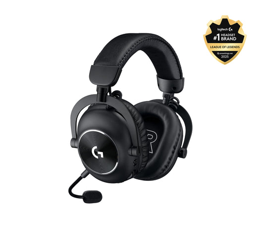 Logitech G 981-001263 headphones/headset Wireless Head-band Gaming Bluetooth, Boom microphone, black
